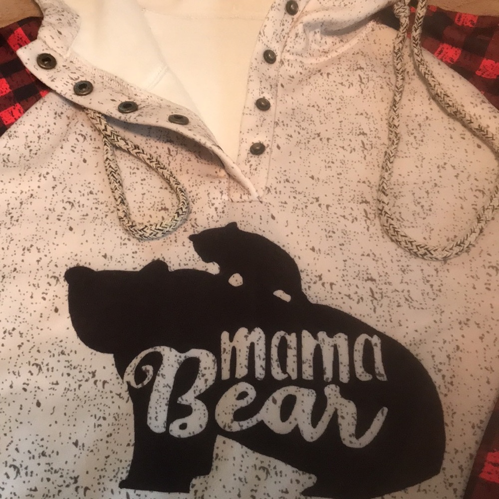 Mama Bear Hoodie View 6